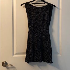 American Apparel Skater Polka Dot Dress XS